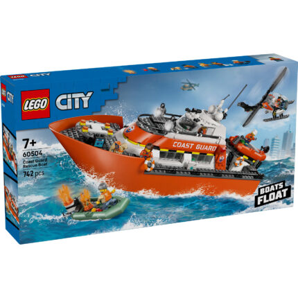 LEGO® City 60504 Spasilački brod i helikopter obalske straže