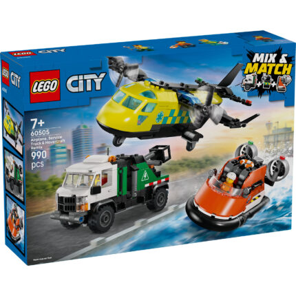 LEGO® City 60505 Remiks avion, servisni kombi i lebdelica