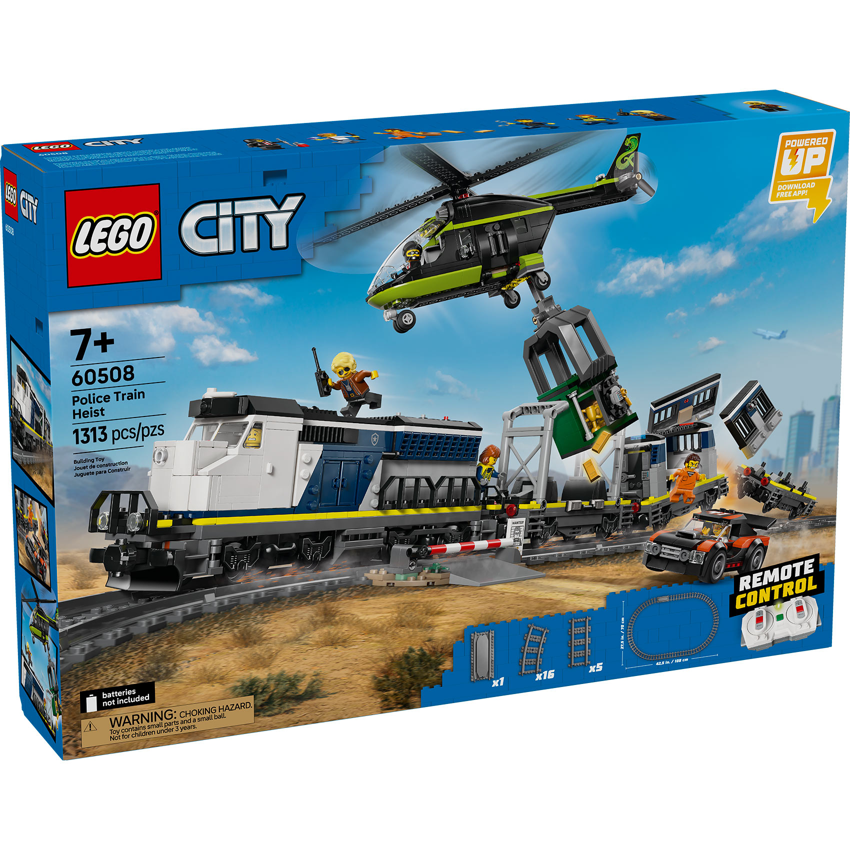LEGO® City 60508 Pljačka policijskog voza LEGO® City 60508 Pljačka policijskog voza