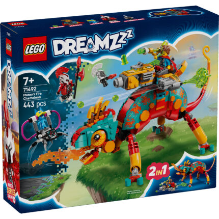 LEGO® DREAMZzz 71492 Mateov vatreni kameleon