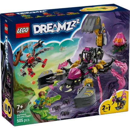 LEGO® DREAMZzz 71513 Košmarni škorpion kopač