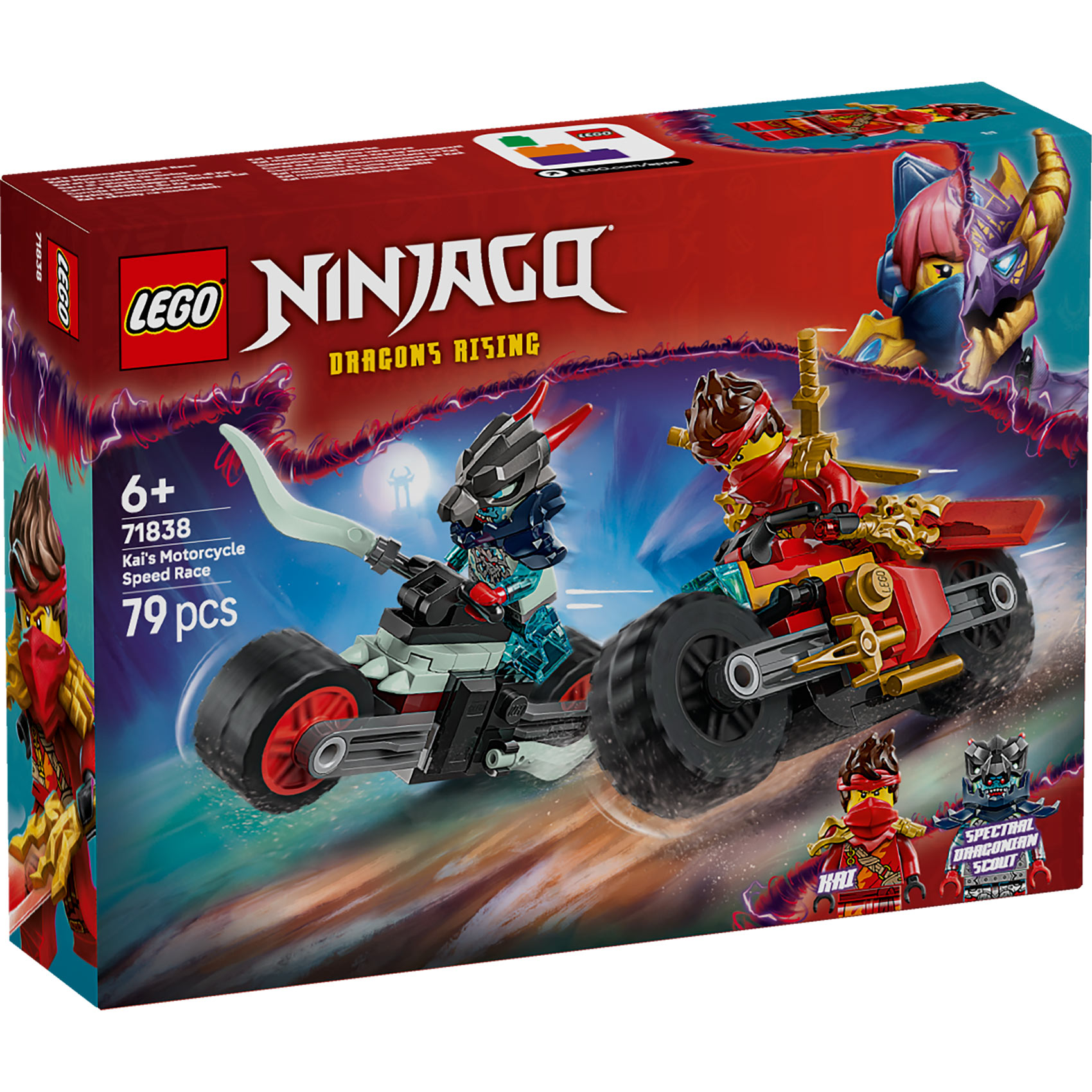 LEGO® NINJAGO 71838 Kajeva trka motociklom LEGO® NINJAGO 71838 Kajeva trka motociklom