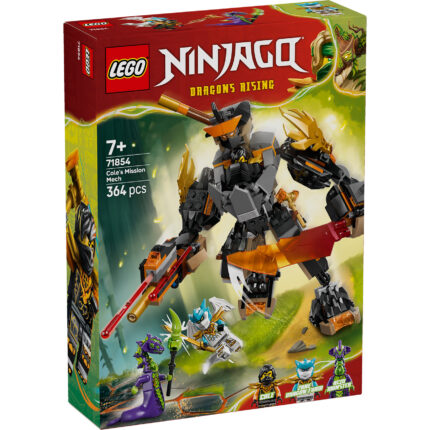 LEGO® NINJAGO 71854 Kolov mek za misije i zmaj Zejn