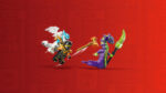 LEGO® NINJAGO 71854 Kolov mek za misije i zmaj Zejn