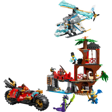 LEGO® NINJAGO 71857 Bitka nindža vozila kod kućice na drvetu