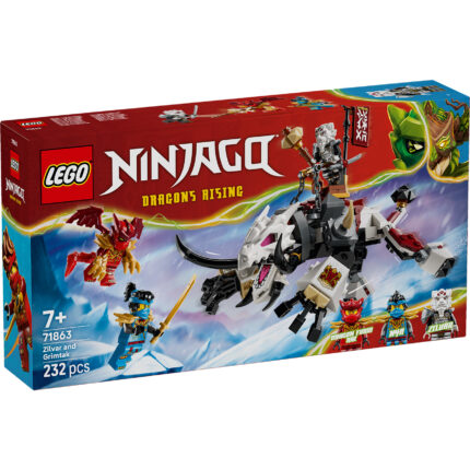 LEGO® NINJAGO 71863 Zilvar i zmajevita zver Grimtak