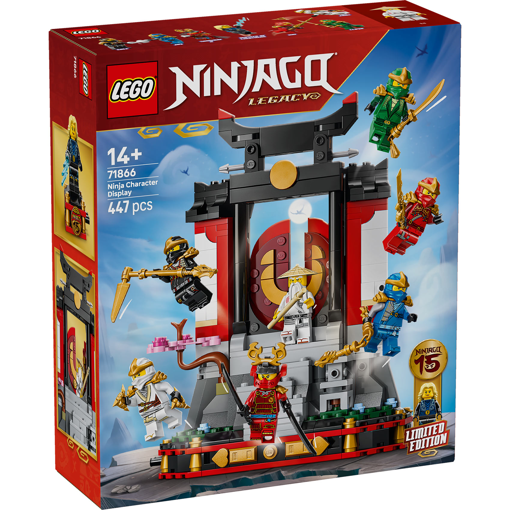 LEGO® NINJAGO 71866 Prikaz nindža junaka – 15. godišnjica LEGO® NINJAGO 71866 Prikaz nindža junaka – 15. godišnjica