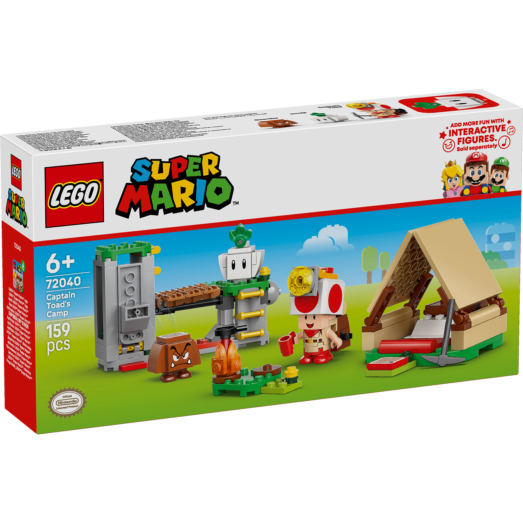 LEGO® Super Mario 72040 Kamp kapetana Touda LEGO® Super Mario 72040 Kamp kapetana Touda