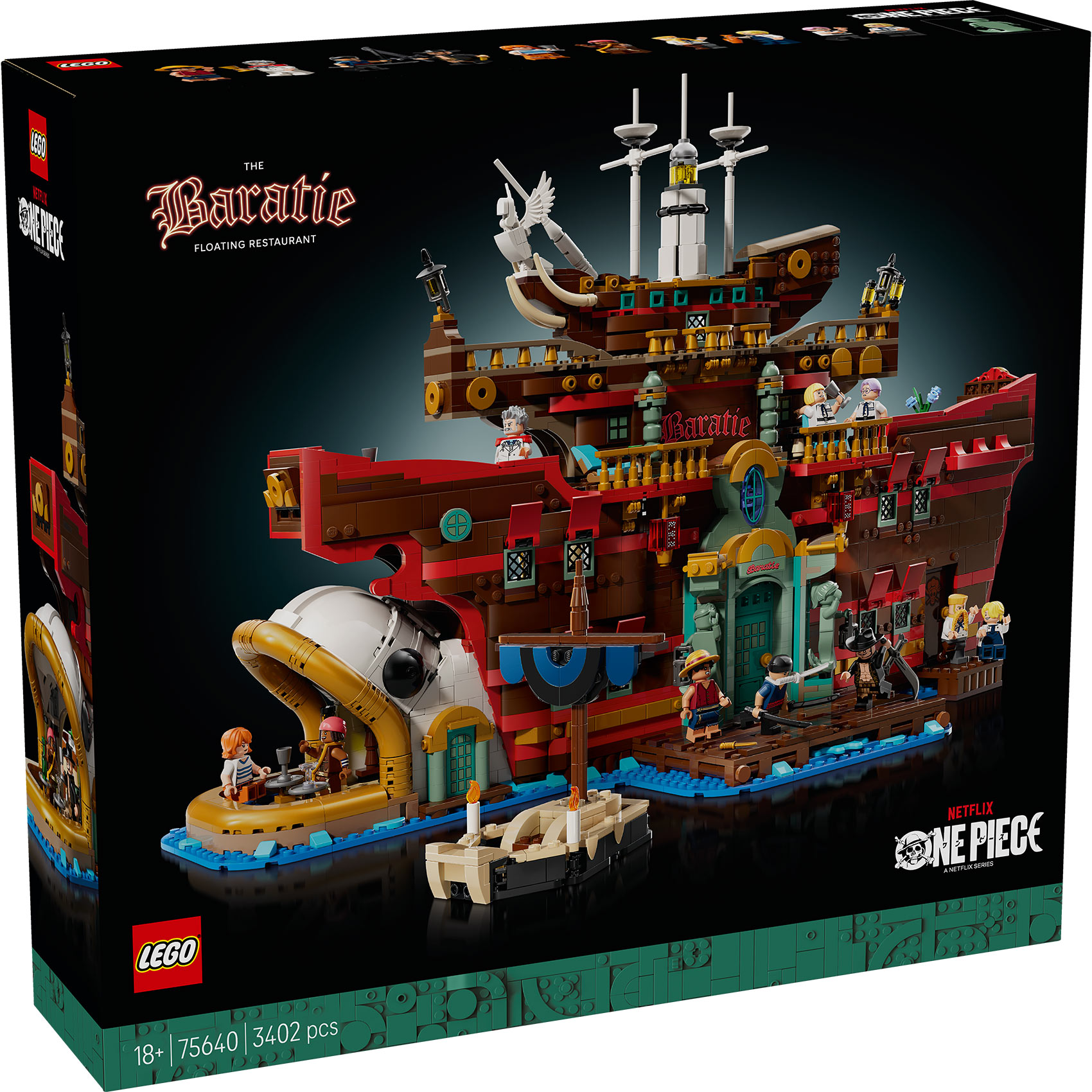 LEGO® ONE PIECE 75640 Restoran na vodi „Barati“ LEGO® ONE PIECE 75640 Restoran na vodi „Barati“