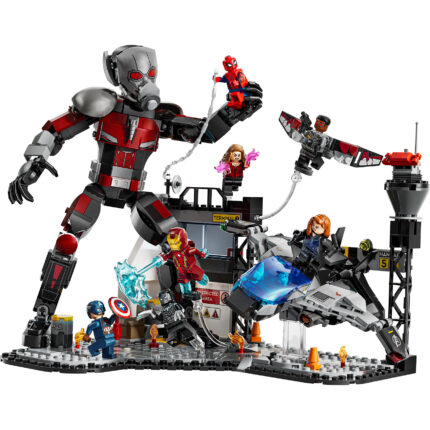 LEGO® Marvel 76314 Kapetan Amerika: Građanski rat – akciona bitka