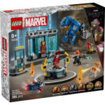 LEGO® Marvel 76315 Ajronmenova laboratorija: Dvorana oklopa
