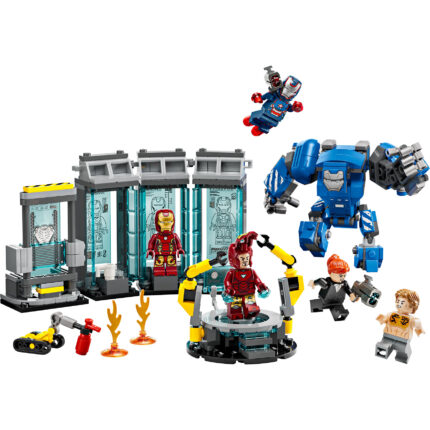 LEGO® Marvel 76315 Ajronmenova laboratorija: Dvorana oklopa