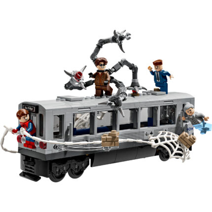 LEGO® Marvel 76321 Spajdermen protiv Dok Oka – scena na stanici metroa