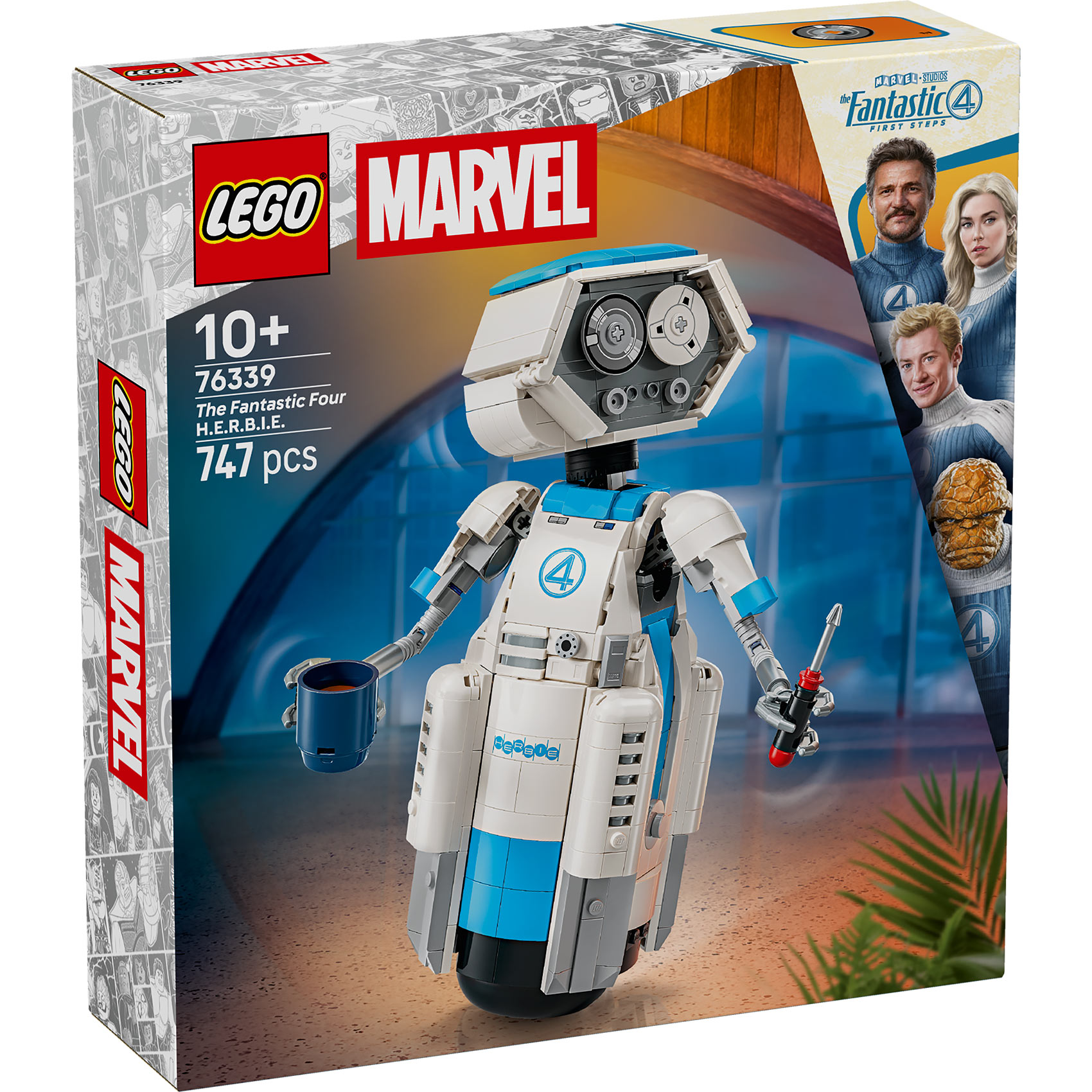 LEGO® Marvel 76339 Fantastična četvorka: H.E.R.B.I.E. LEGO® Marvel 76339 Fantastična četvorka: H.E.R.B.I.E.