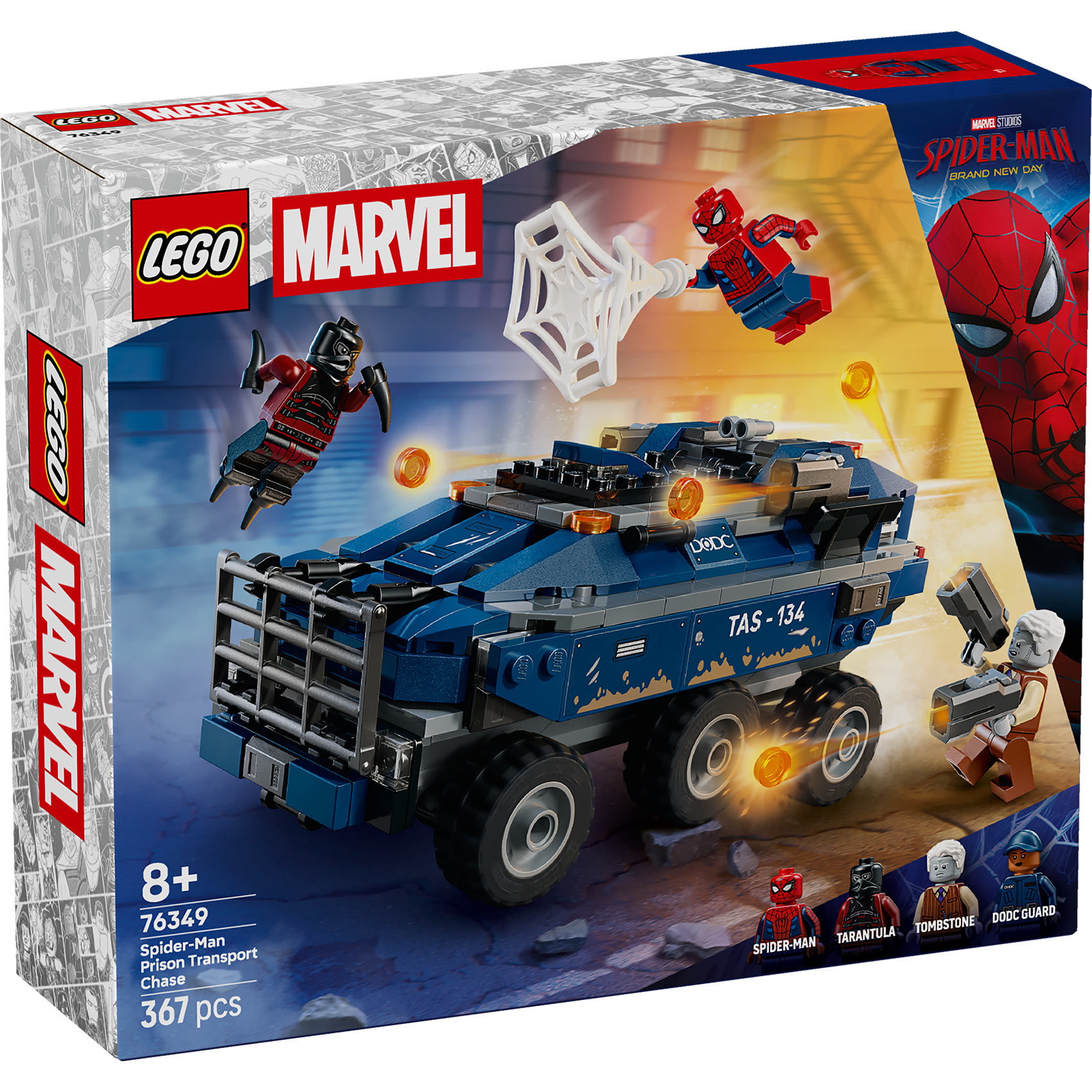 LEGO® Marvel 76349 Spajdermen: Potera za zatvorskim transportom LEGO® Marvel 76349 Spajdermen: Potera za zatvorskim transportom
