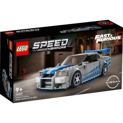 LEGO® Speed Champions 76917 Nissan Skyline GT-R (R34) iz „Paklenih ulica 2”