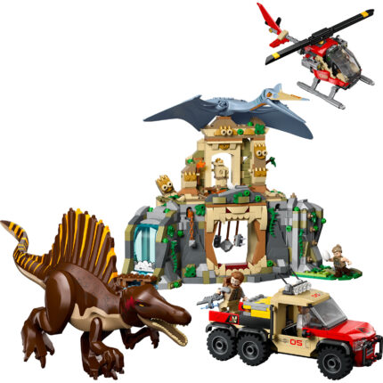 LEGO® Jurassic World 76976 Vazdušna misija sa spinosaurusom i kvecalkoatlusom