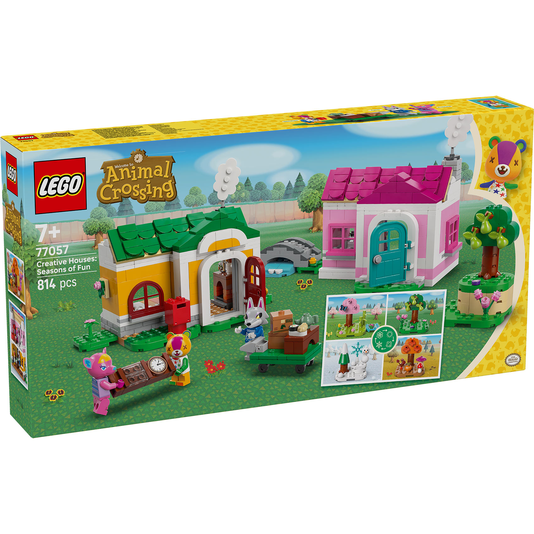 LEGO® Animal Crossing 77057 Kreativne kuće: Godišnja doba LEGO® Animal Crossing 77057 Kreativne kuće: Godišnja doba