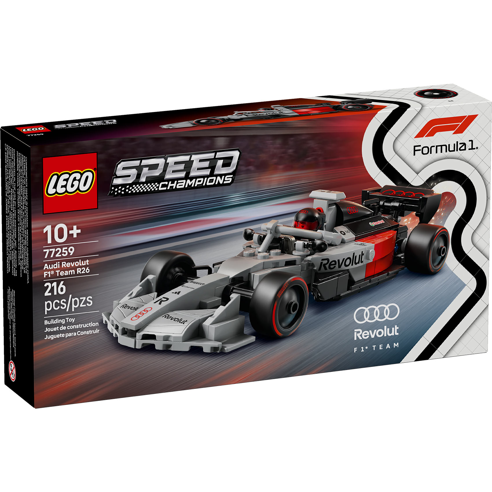 LEGO® Speed Champions 77259 Audi F1® Team R26 trkački automobil LEGO® Speed Champions 77259 Audi F1® Team R26 trkački automobil
