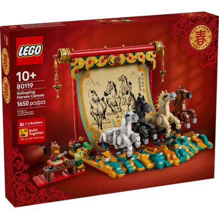 LEGO® 80119 Platno sa galopirajućim konjima