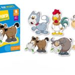 Puzzle domaće životinje – 6 delova