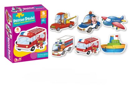 Puzzle vozila – 6 delova