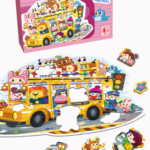Puzzle srećan autobus – 59 delova