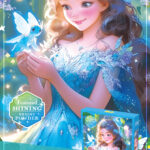 Puzzle svetlucave – princeza sa krilima – 100 delova