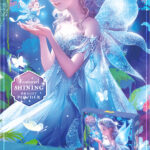 Puzzle svetlucave – plava princeza – 100 delova
