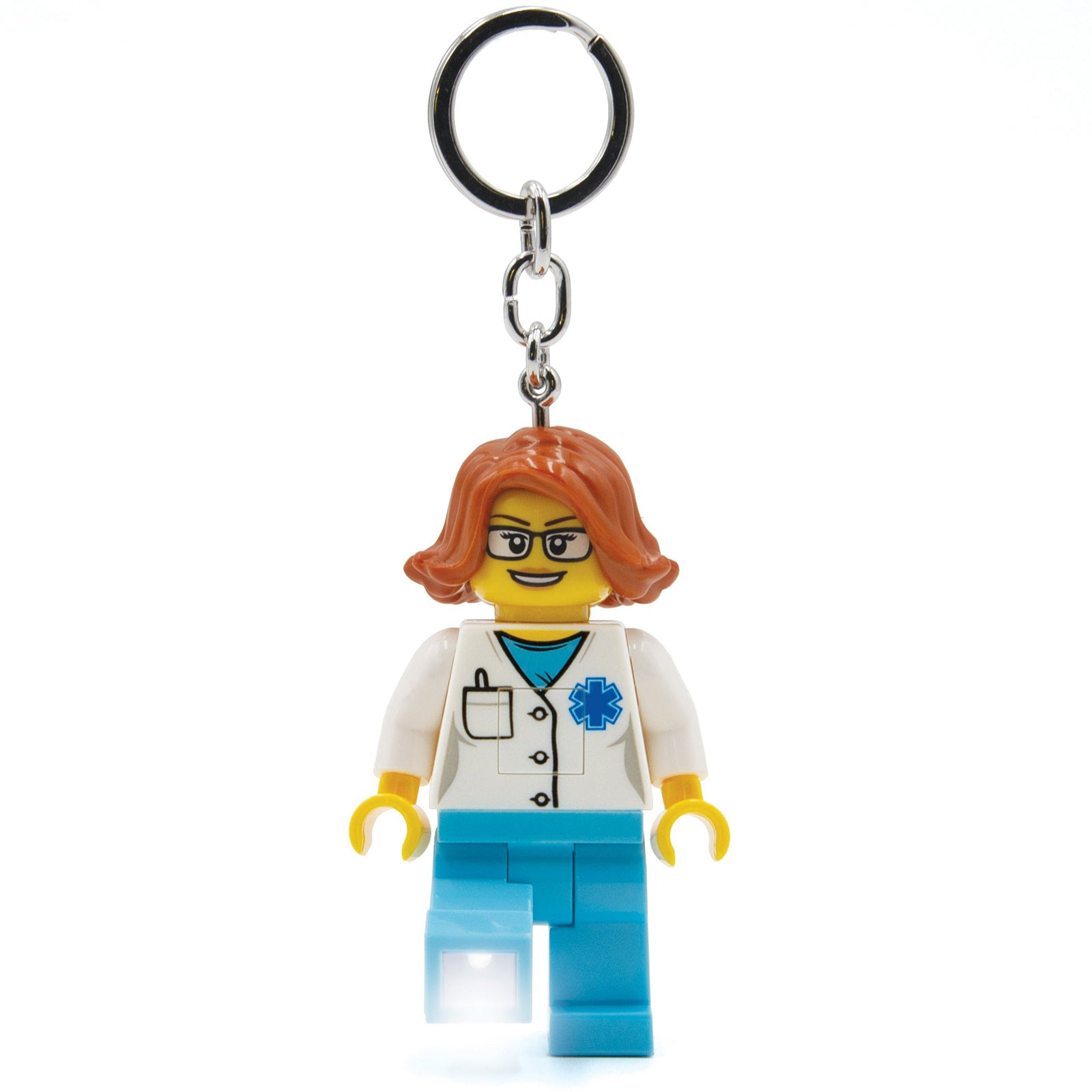 LEGO® Iconic privezak za ključeve sa svetlom: Doktorka LEGO® Iconic privezak za ključeve sa svetlom: Doktorka