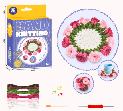 Set za heklanje – podmetač za čašu