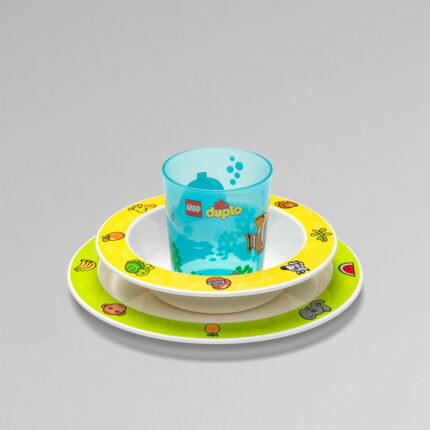 LEGO® DUPLO set posuđa: dva tanjira i čaša