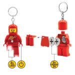 LEGO® privezak za ključeve sa svetlom: Crveni astronaut