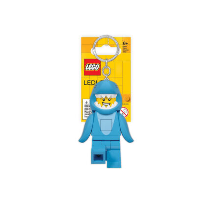 LEGO® Classic privezak za ključeve sa svetlom: Tip u ajkula odelu