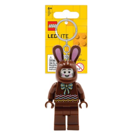 LEGO® Iconic privezak za ključeve sa svetlom: Čokladni zeka
