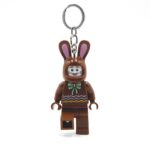 LEGO® Iconic privezak za ključeve sa svetlom: Čokladni zeka
