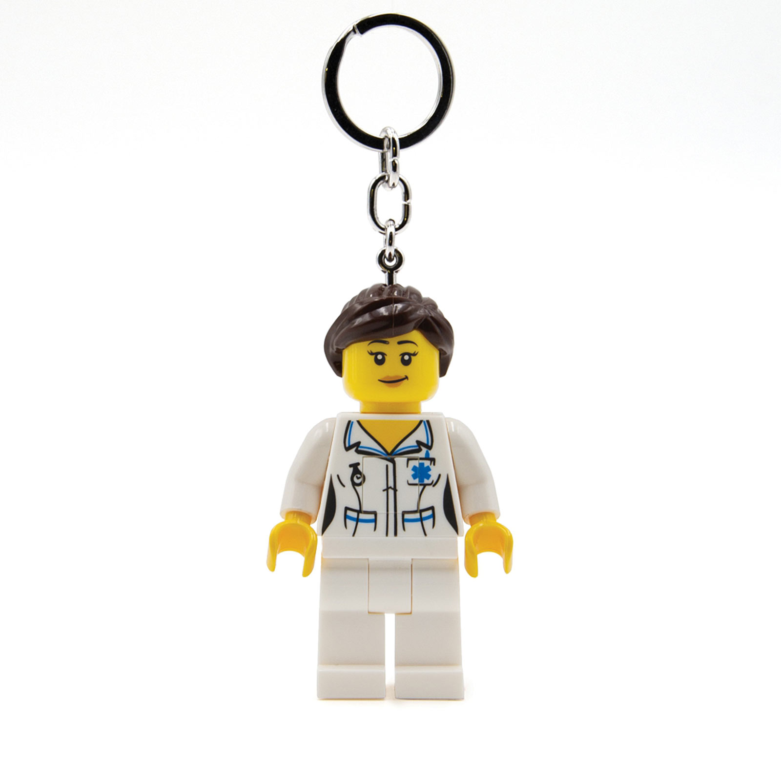 LEGO® Iconic privezak za ključeve sa svetlom: Medicinska sestra LEGO® Iconic privezak za ključeve sa svetlom: Medicinska sestra