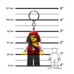 LEGO® Minifigure privezak za kljuceve sa svetlom: Piratska princeza