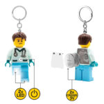 LEGO® City privezak za ključeve sa svetlom: Medicinski tehničar