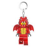 LEGO® Minifigure privezak za ključeve sa svetlom: Tip u odelu zmaja