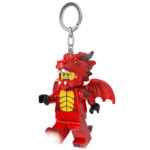 LEGO® Minifigure privezak za ključeve sa svetlom: Tip u odelu zmaja