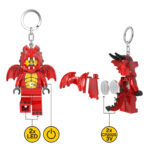 LEGO® Minifigure privezak za ključeve sa svetlom: Tip u odelu zmaja