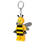 LEGO® Minifigure privezak za ključeve sa svetlom: Devojčica u kostimu bumbara