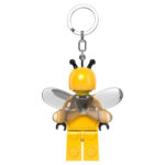 LEGO® Minifigure privezak za ključeve sa svetlom: Devojčica u kostimu bumbara