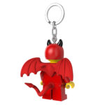 LEGO® Minifigure privezak za ključeve sa svetlom: Đavolak