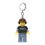 LEGO® Minifigure privezak za ključeve sa svetlom: Gejmer