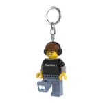 LEGO® Minifigure privezak za ključeve sa svetlom: Gejmer