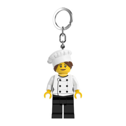 LEGO® Minifigure privezak za ključeve sa svetlom: Šefica kuhinje