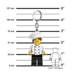 LEGO® Minifigure privezak za ključeve sa svetlom: Šefica kuhinje