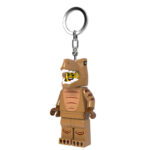 LEGO® Minifigure privezak za ključeve sa svetlom: Tip u kostimu ti-reksa